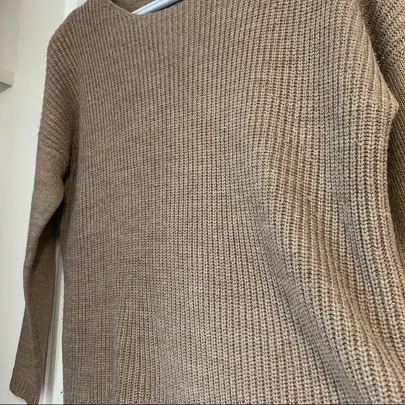 3 for $15 89th & Madison Taupe Knit Sweater - Picture 4 of 7